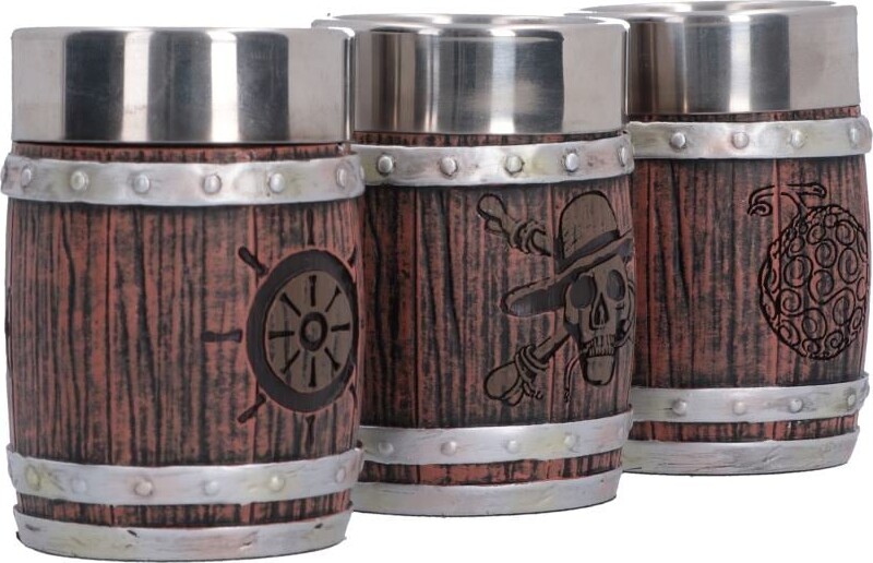 Nemesis - One Piece - Barrel Shot Glass Set Gift Box - Set Of 4