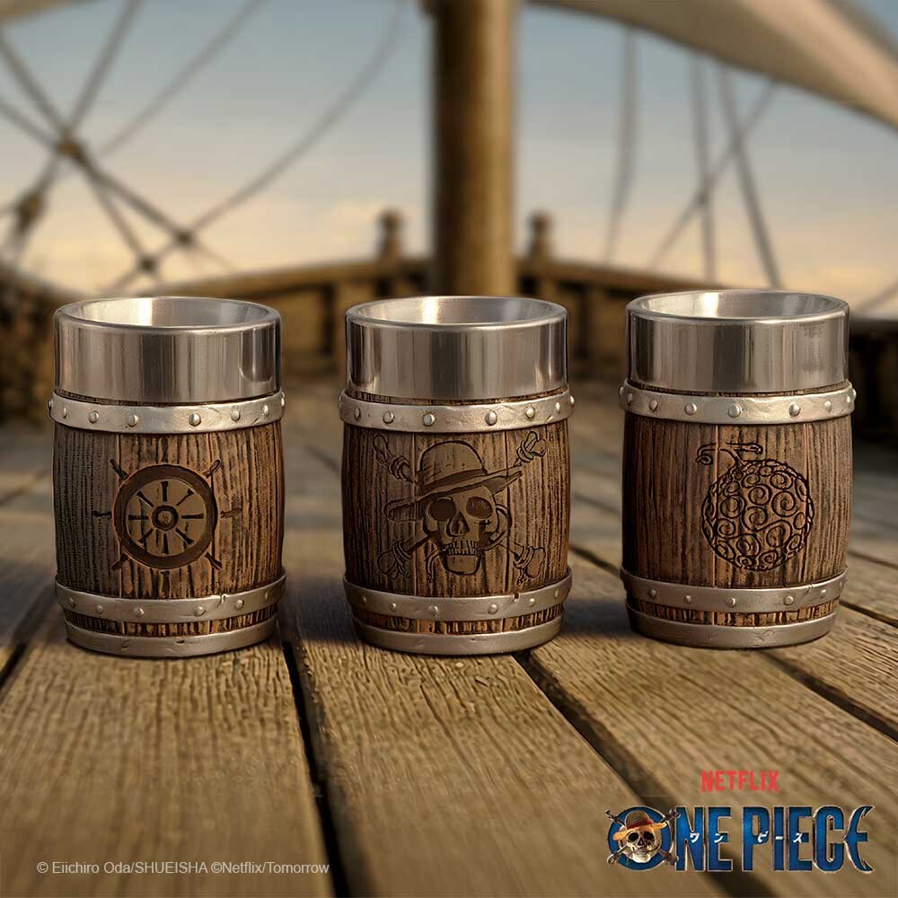 Nemesis - One Piece - Barrel Shot Glass Set Gift Box - Set Of 4