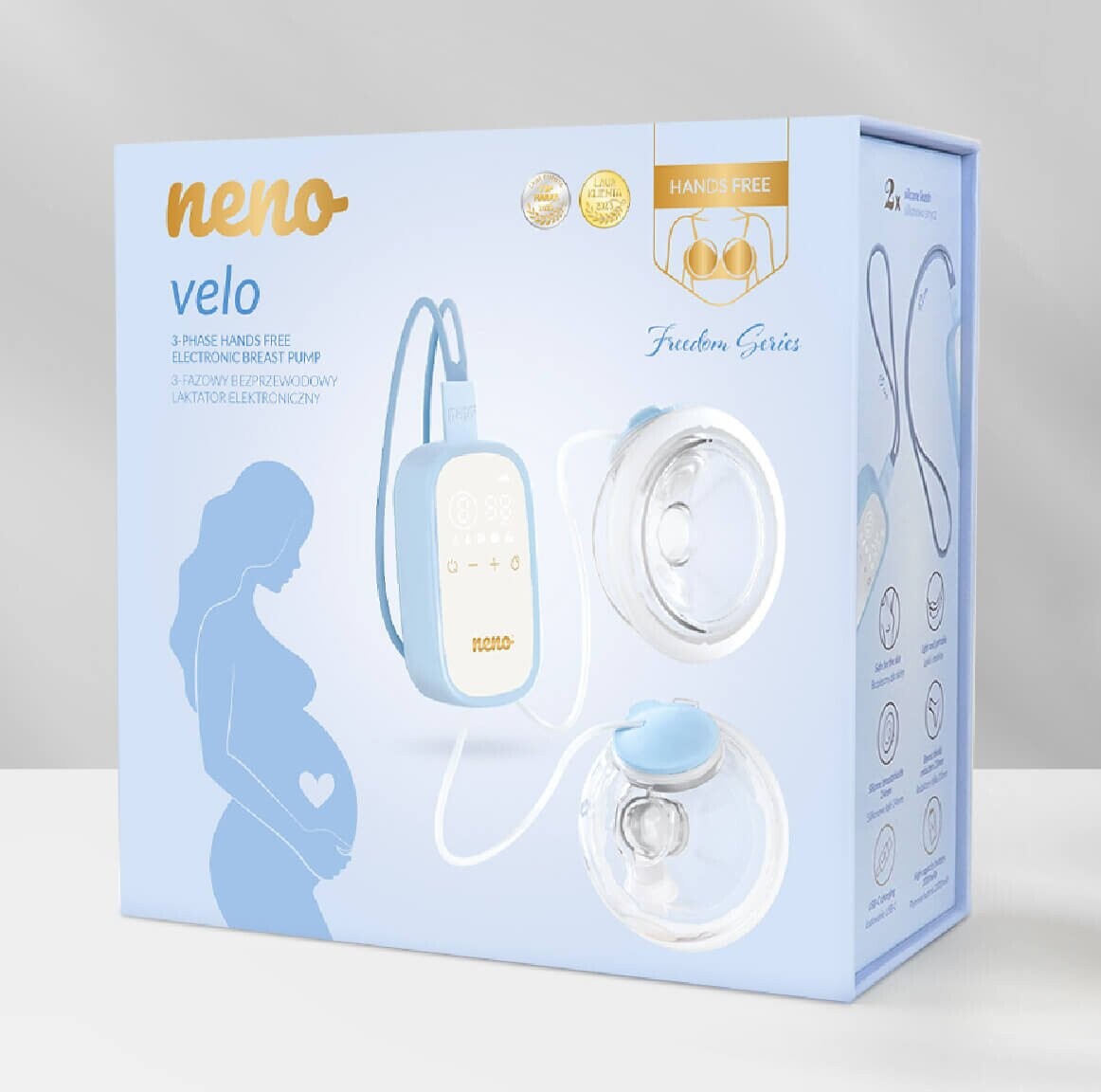 Neno - Brystpumpe Velo Handsfree - Compact