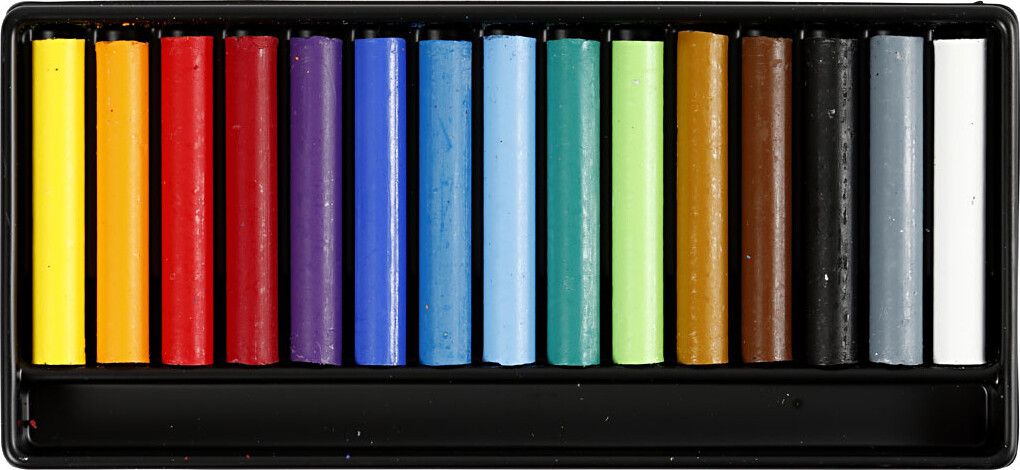 Neocolor Ii - Pastelkridt - Junior - L 5 Cm - Flere Farver - 15 Stk