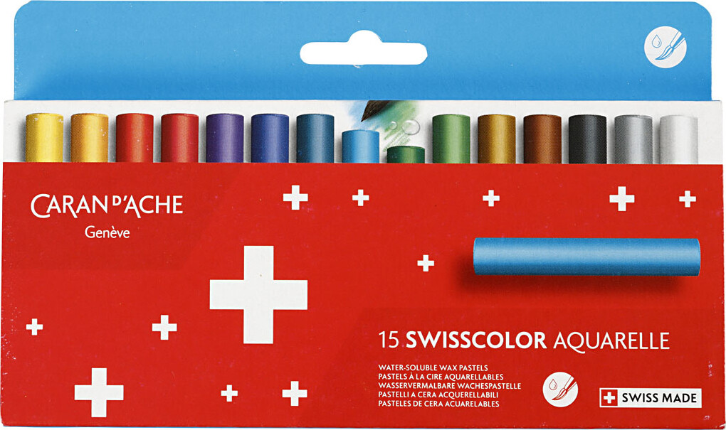 Neocolor Ii - Pastelkridt - Junior - L 5 Cm - Flere Farver - 15 Stk