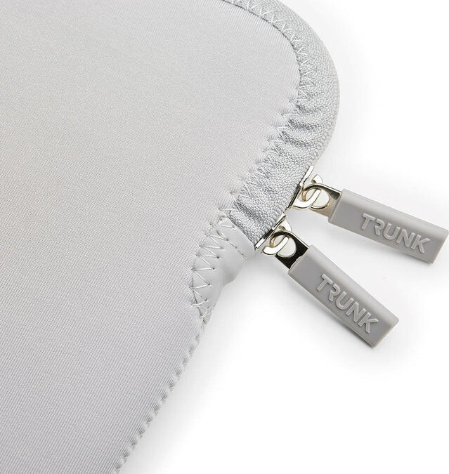Trunk - Computer Sleeve - 13 Tommer - Neopren - Silver Cloud