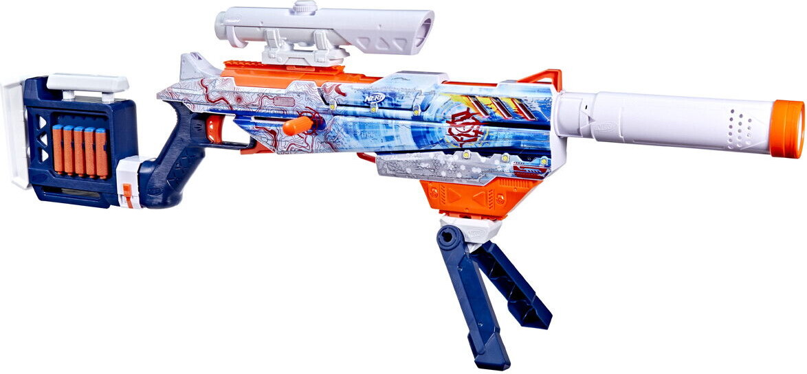 Nerf - Loadout Arctic Zerostriker Blaster Med Skud - Hasbro G1763