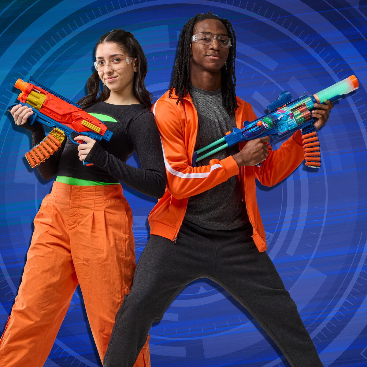 Nerf - Loadout Cyberlight Ghost Blaster - 24 Skud - Hasbro G1824