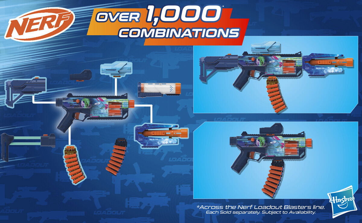 Nerf - Loadout Cyberlight Ghost Blaster - 24 Skud - Hasbro G1824