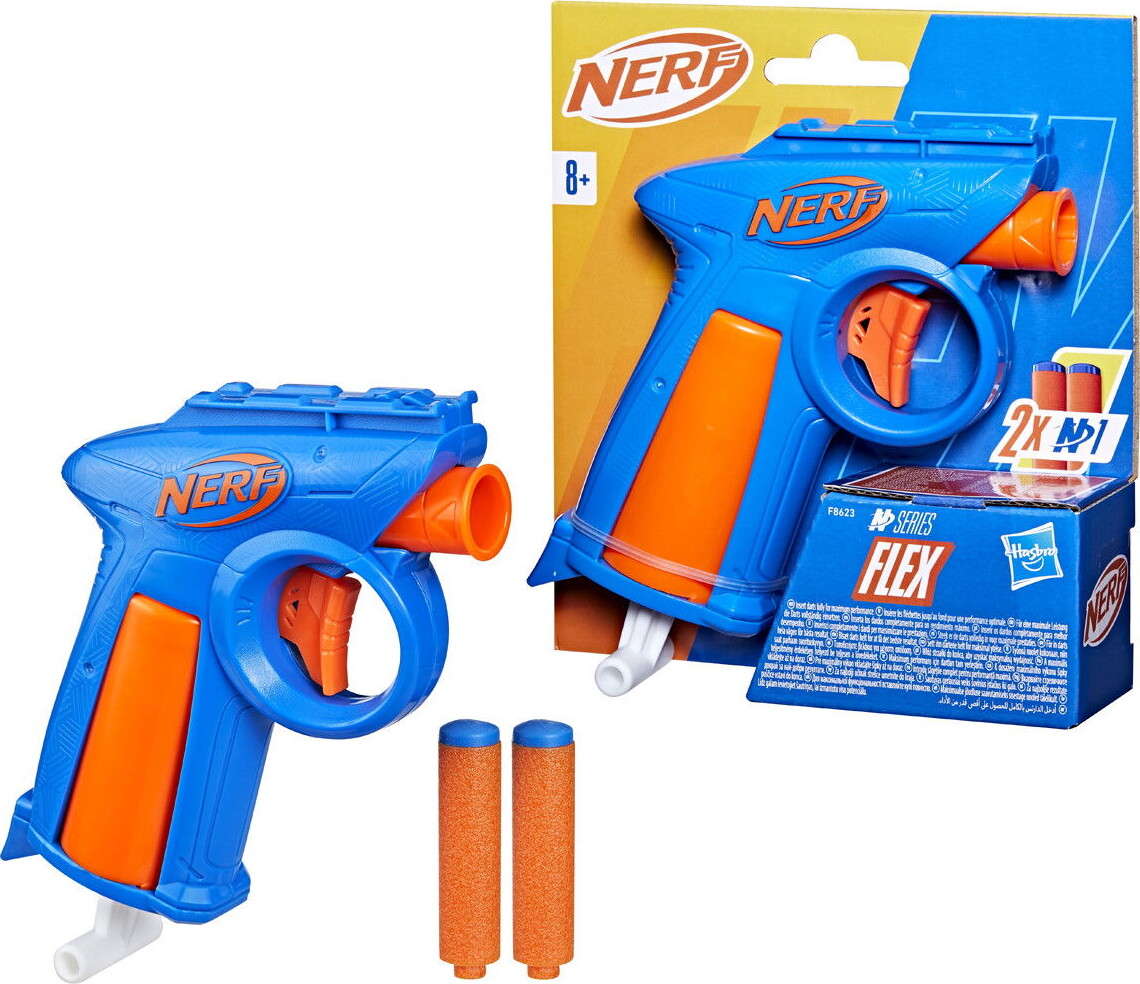 Nerf - N Series Flex Blaster Med 2 Skud - F8623