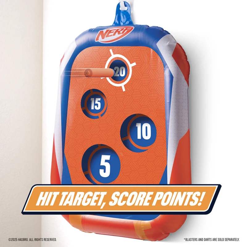 Nerf - Over The Door Inflatable Target - Hasbro