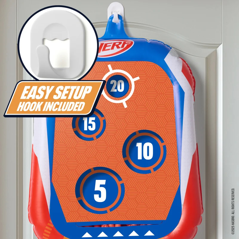 Nerf - Over The Door Inflatable Target - Hasbro