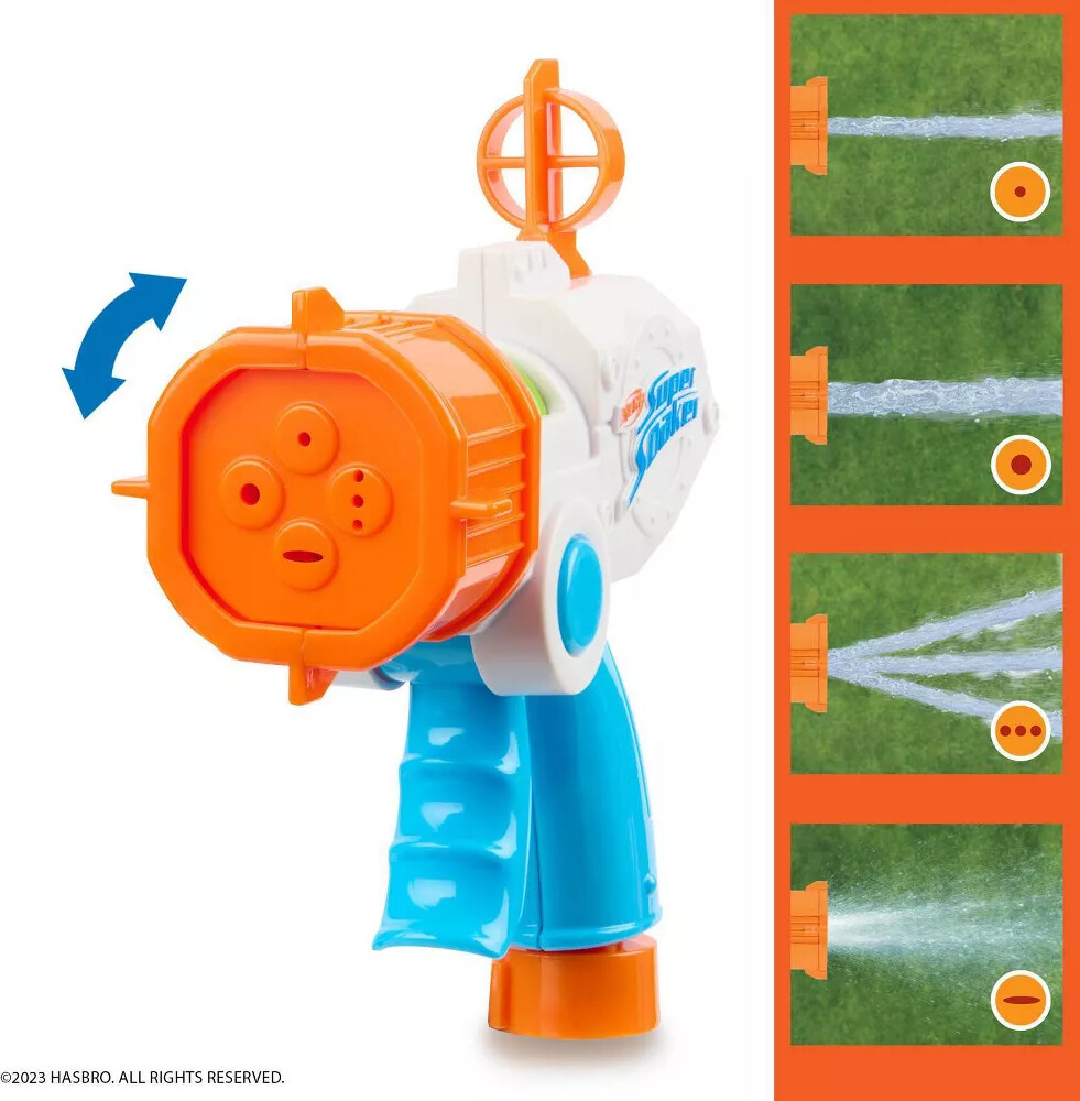 Nerf - Super Soaker Quadblast - Vandpistol Til Haveslange