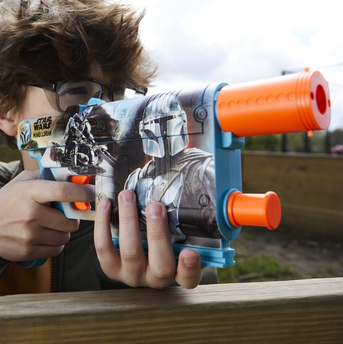Nerf - Star Wars Mandalorian - Blaster Med 12 Skud - F9834