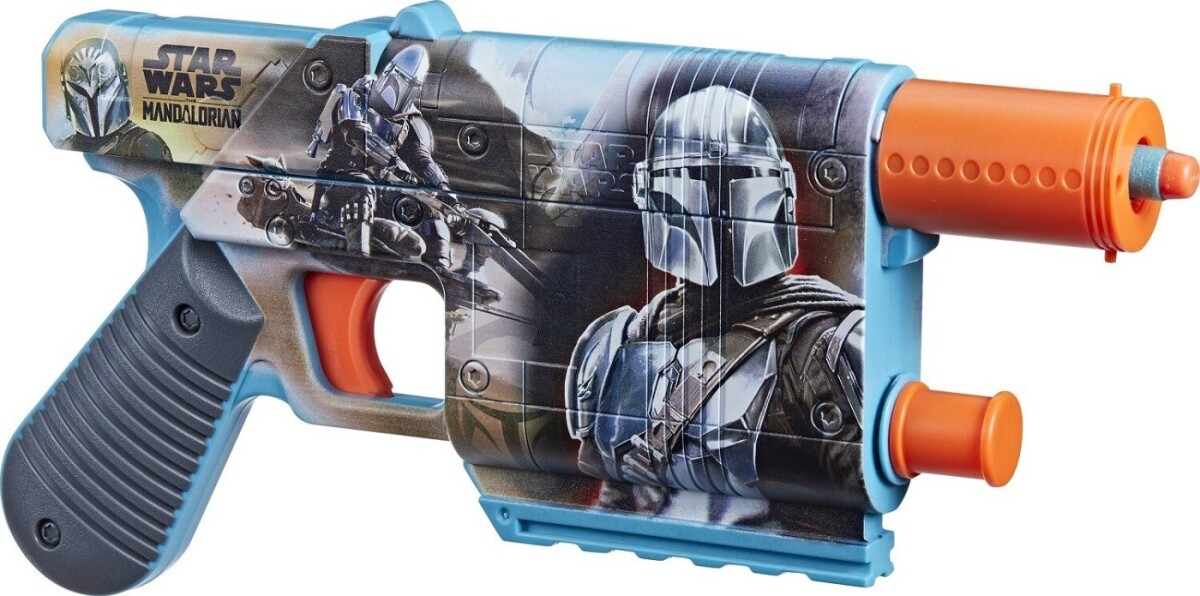 Nerf - Star Wars Mandalorian - Blaster Med 12 Skud - F9834