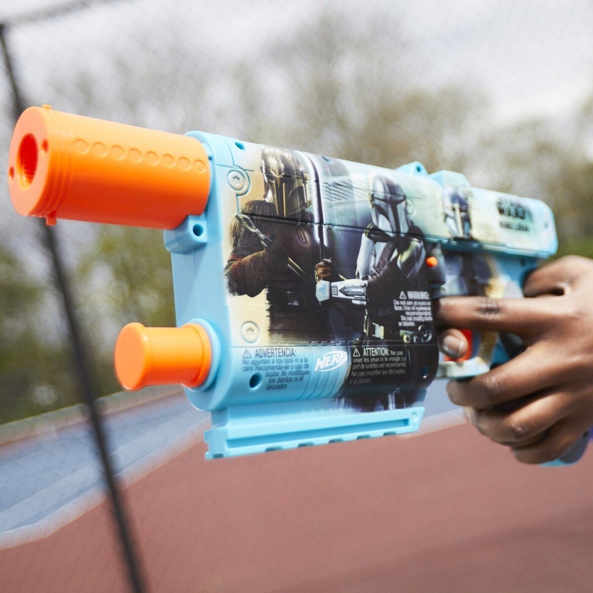 Nerf - Star Wars Mandalorian - Blaster Med 12 Skud - F9834