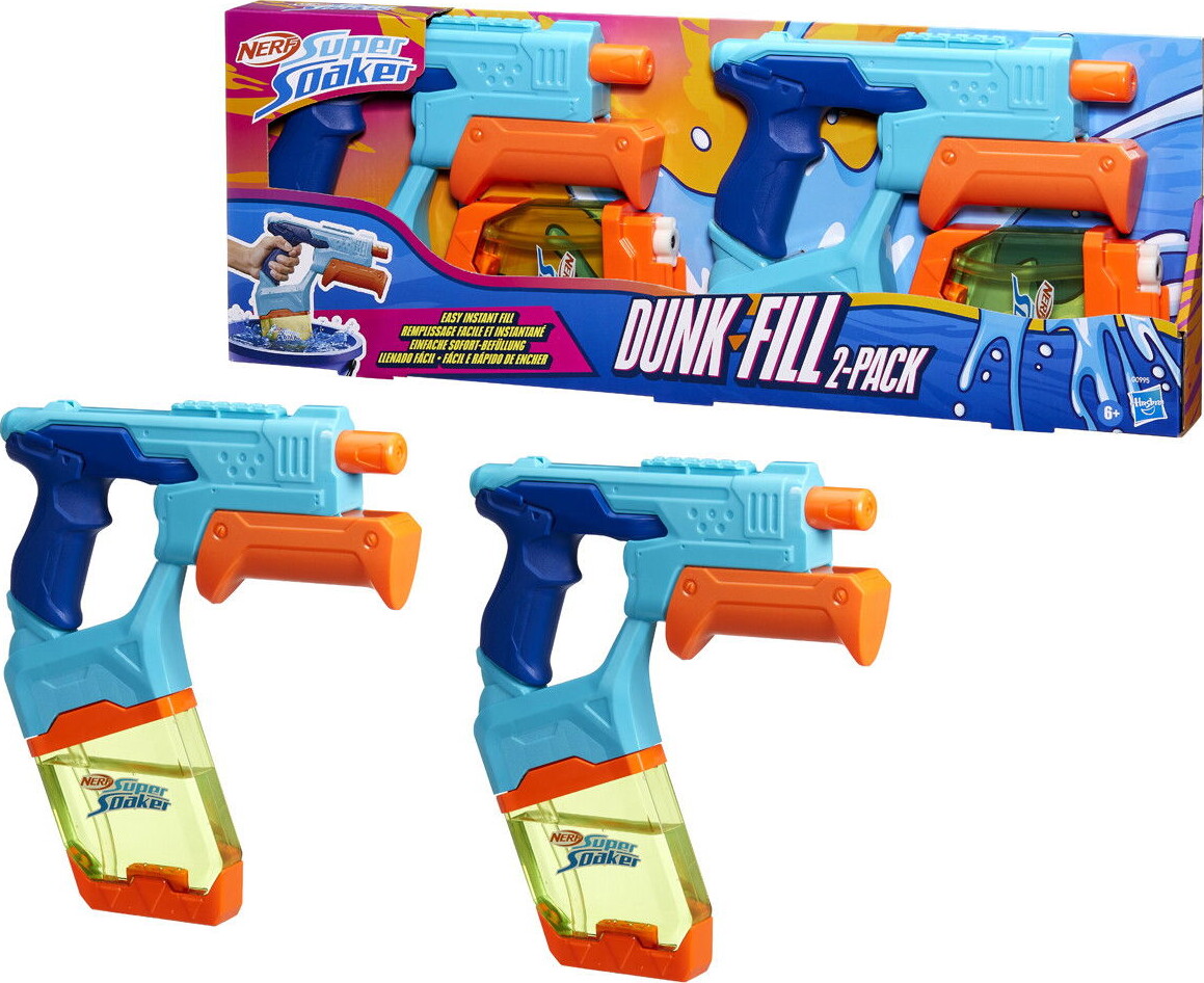 Nerf - Super Soaker - Dunk Fill 2-Pack Vandpistoler - G0995