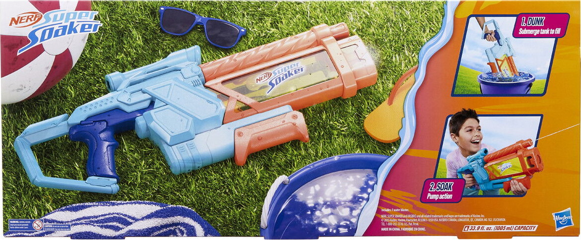 Nerf - Super Soaker - Mega Dunk Fill Vandpistol - G0999