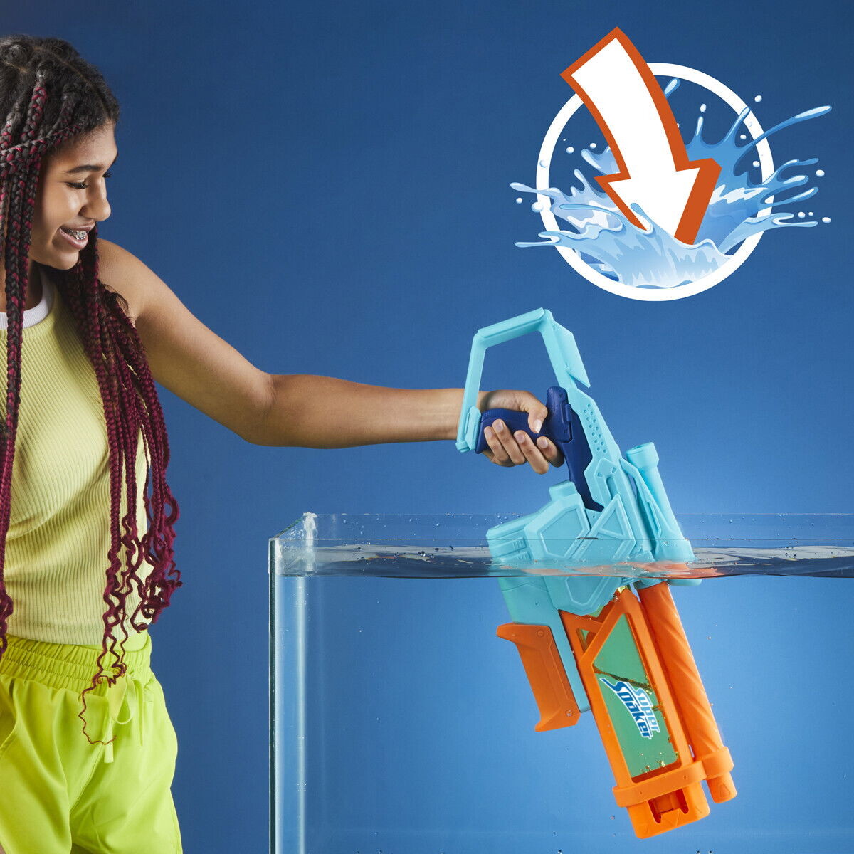 Nerf - Super Soaker - Mega Dunk Fill Vandpistol - G0999