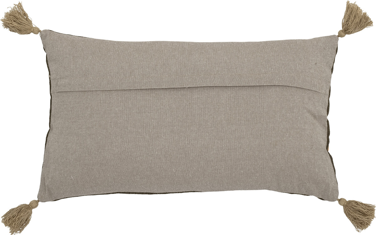 Bloomingville - Nesma Pude - Brun - Bomuld - 60X35 Cm