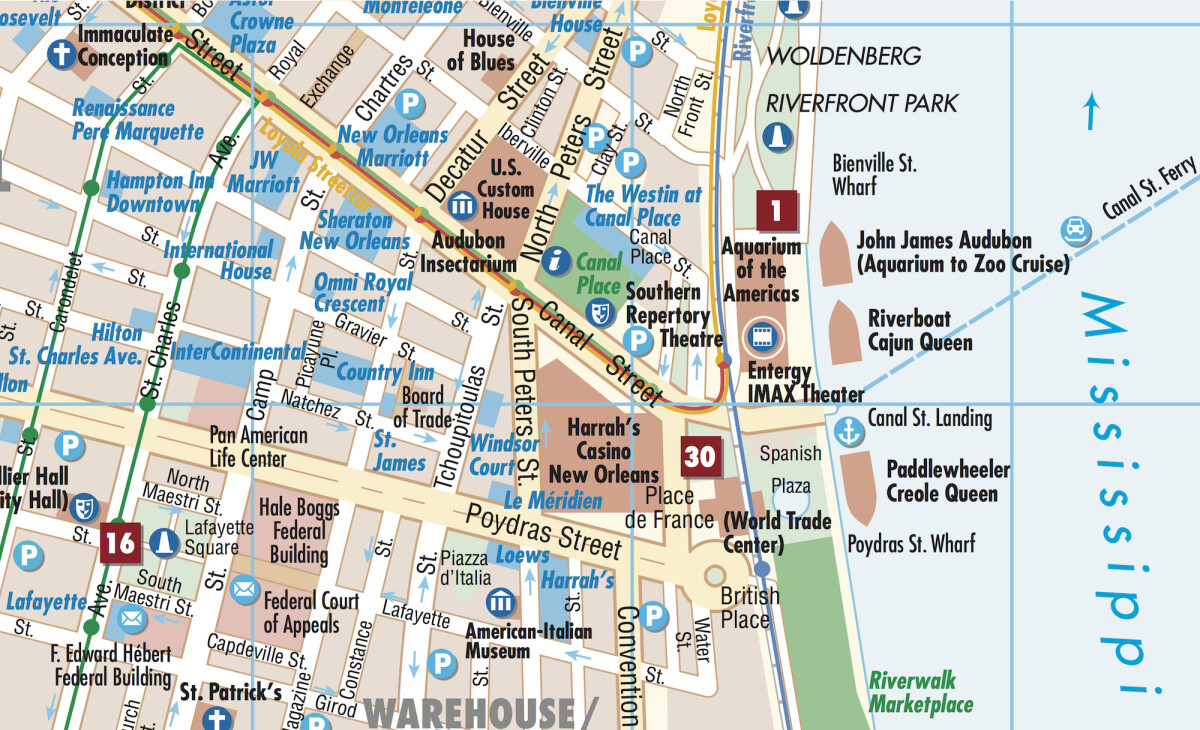 New Orleans - Borch Maps