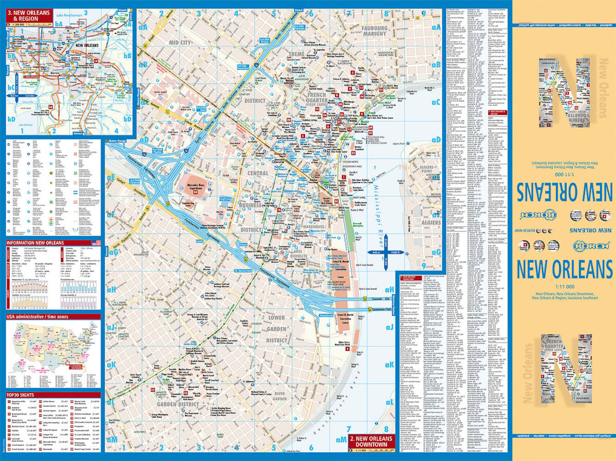 New Orleans - Borch Maps