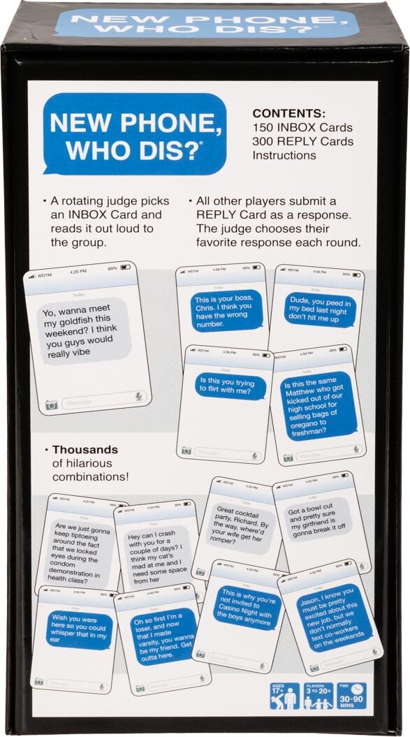 New Phone Who Dis Engelsk