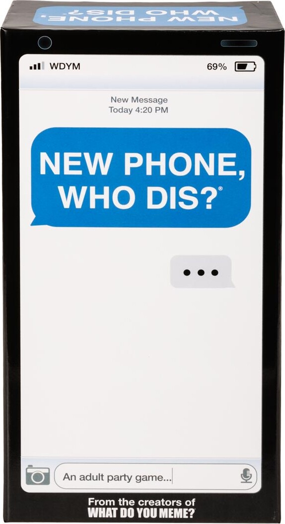 New Phone Who Dis Engelsk