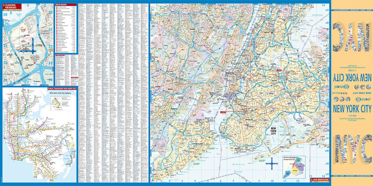 New York City - Borch Maps