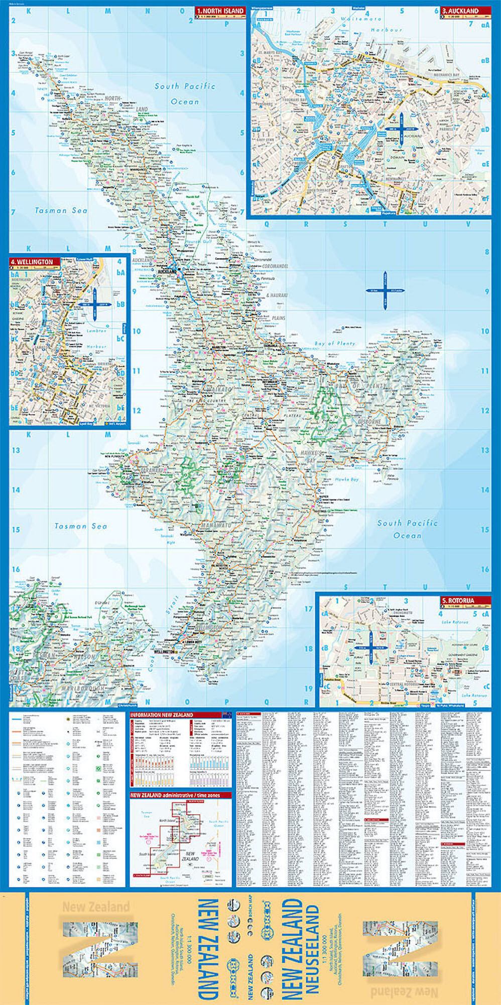 New Zealand - Borch Maps