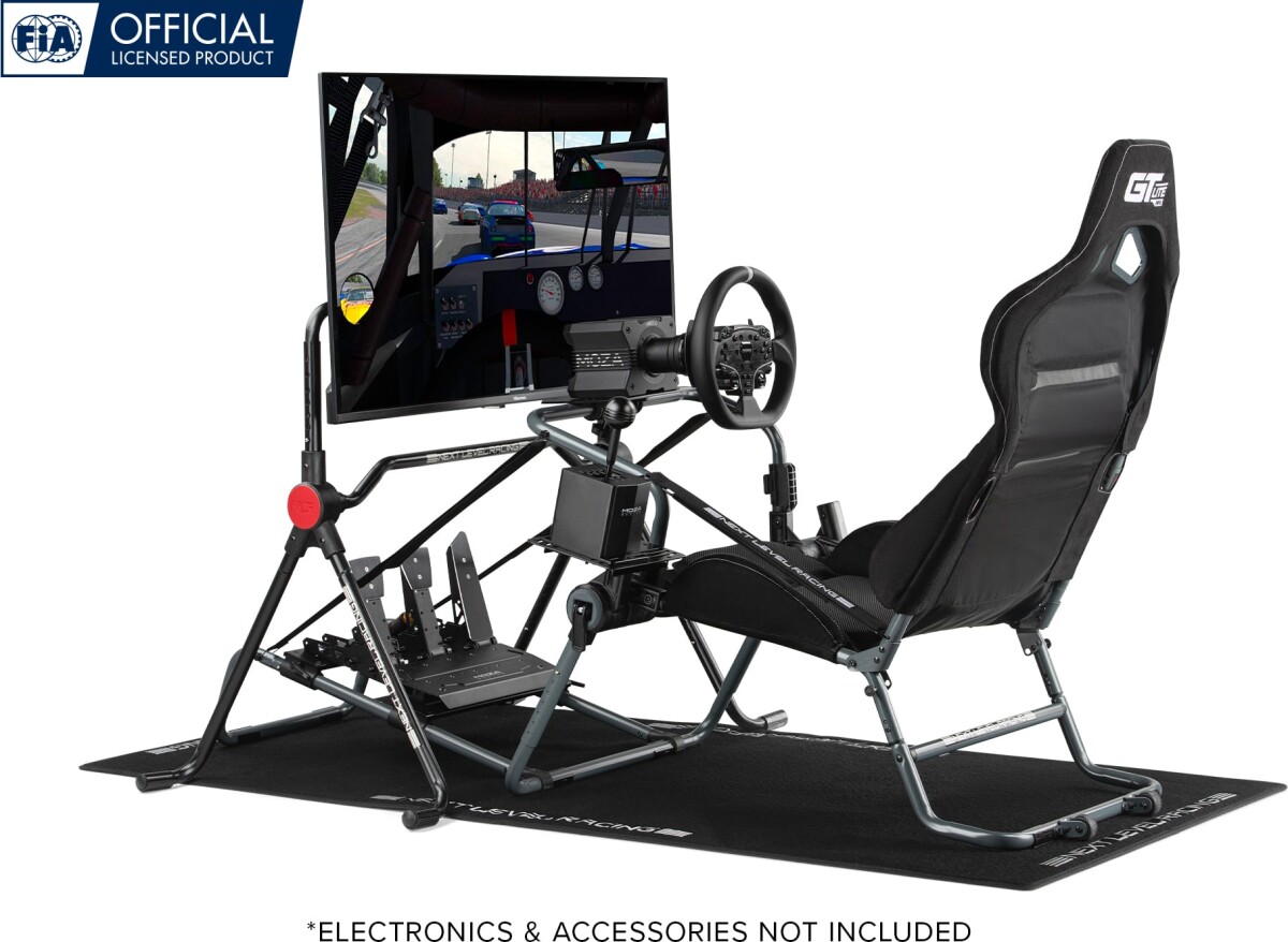 Next Level Racing - Nl Racing Gt Lite Pro Foldable Cockpit - Carbon Grey