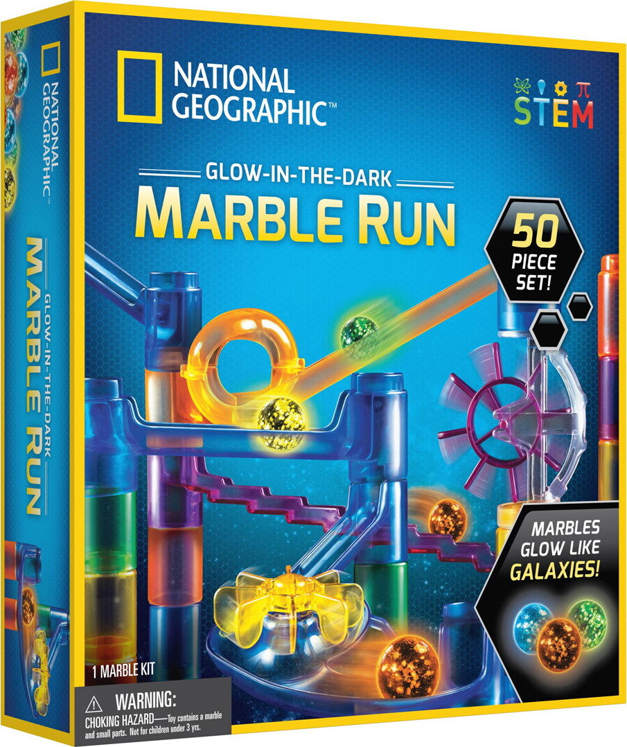 National Geographic - Marble Run - Glow-In-The-Dark - Kuglebane