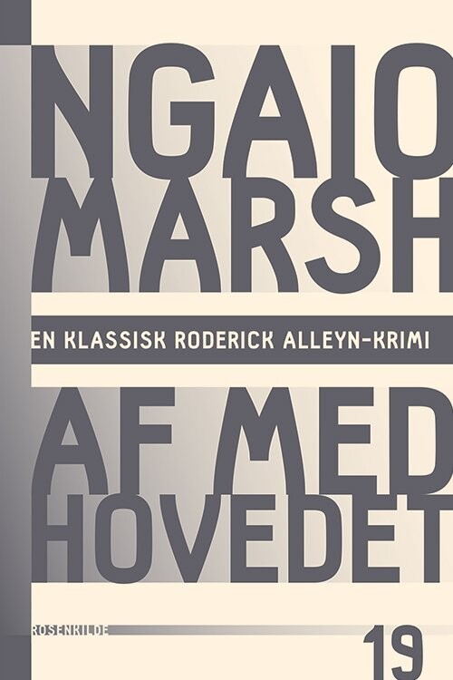 Ngaio Marsh 19 - Af Med Hovedet
