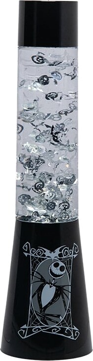 Nightmare Before Christmas - Lavalampe - 33 Cm - Sølv Glimmer