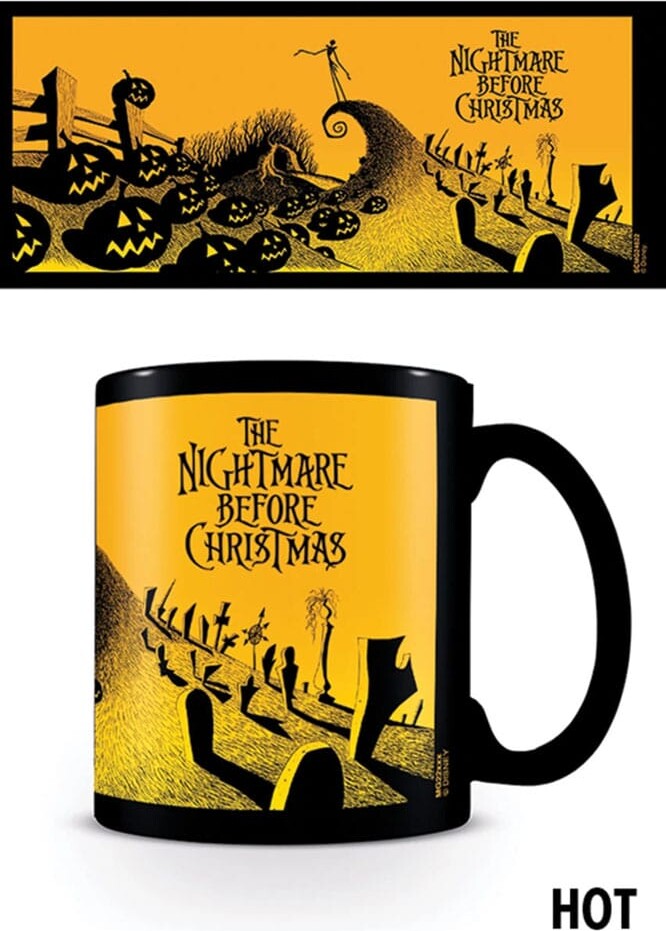 Nightmare Before Christmas Heat Changing Mug