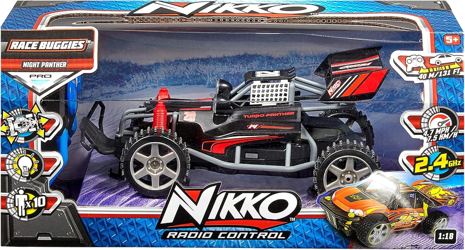 Nikko - Fjernstyret Bil - Race Buggies - Night Panther