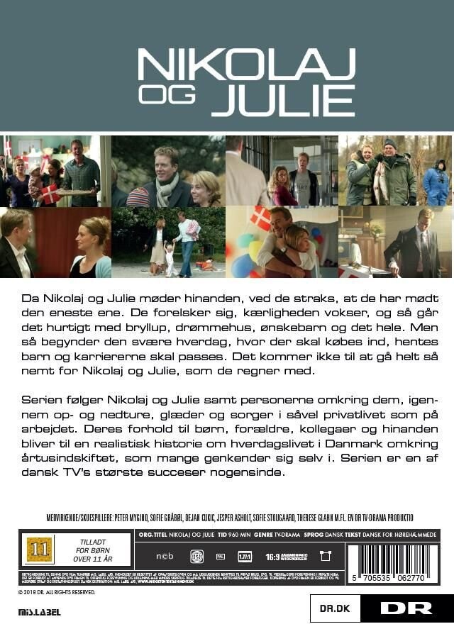 Nikolaj Julie - Boksen - Dr Serie DVD → Køb TV Serien her - Gucca.dk