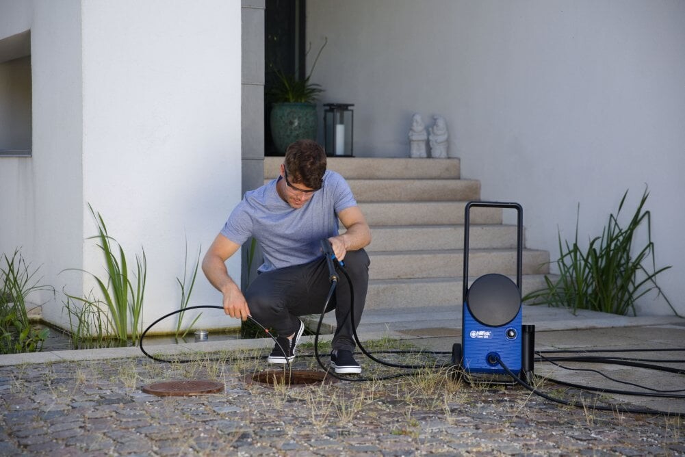 Nilfisk - Core 130-6 Powercontrol Højtryksrenser Med Terassevasker