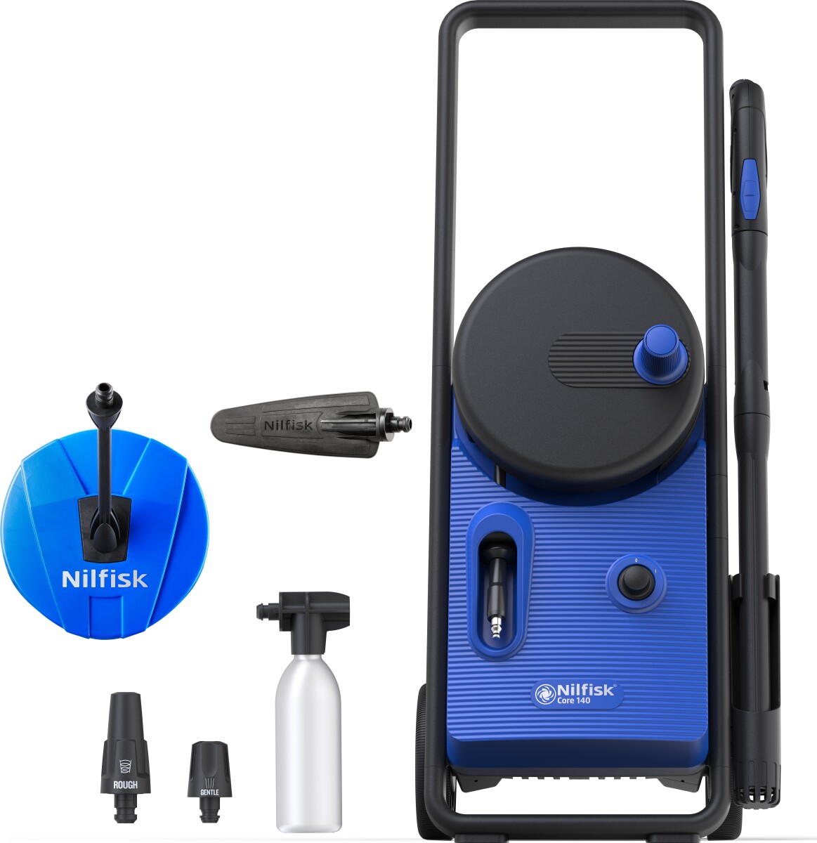 Nilfisk - Core 140-8 Powercontrol Højtryksrenser Med Terassevasker