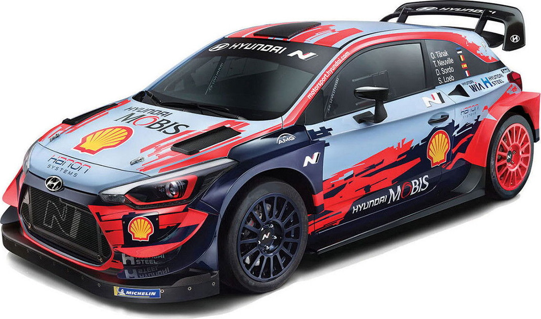 Ninco Racers - Hyundai I20 Wrc Rc Racer Bil - 24 Ghz - 1 16