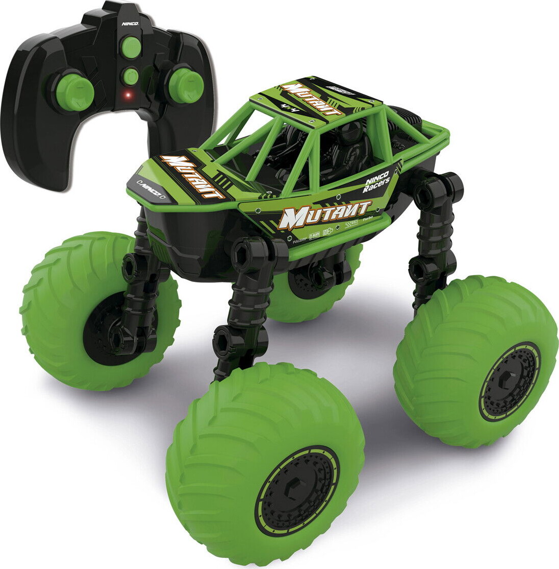 Ninco Racers - Mutant Rc Monster Truck - 100 Stillinger - 24 Ghz