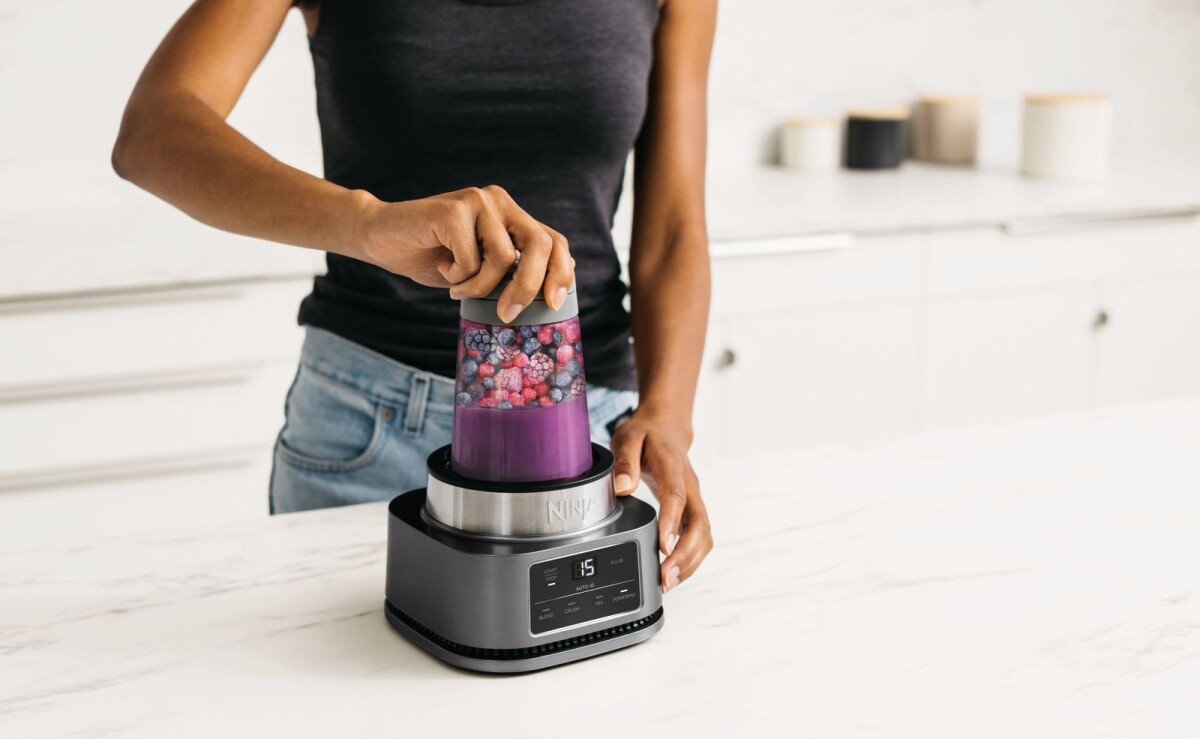 Ninja - Foodi Power Nutri Blender Med Smart Torque Og Auto-Iq - 2-I-1