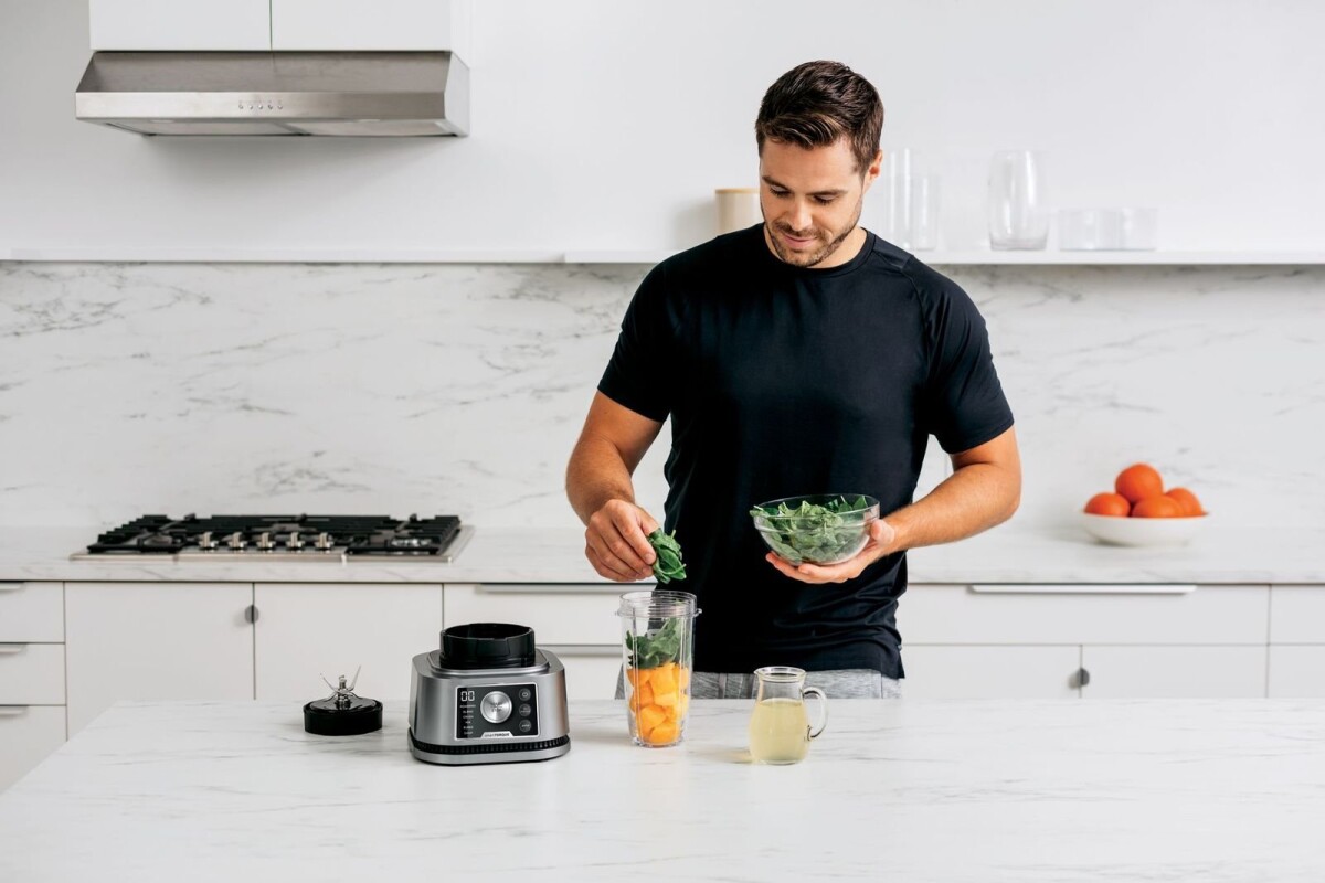 Ninja - Foodi Power Nutri Blender Med Smart Torque Og Auto-Iq - 3-I-1