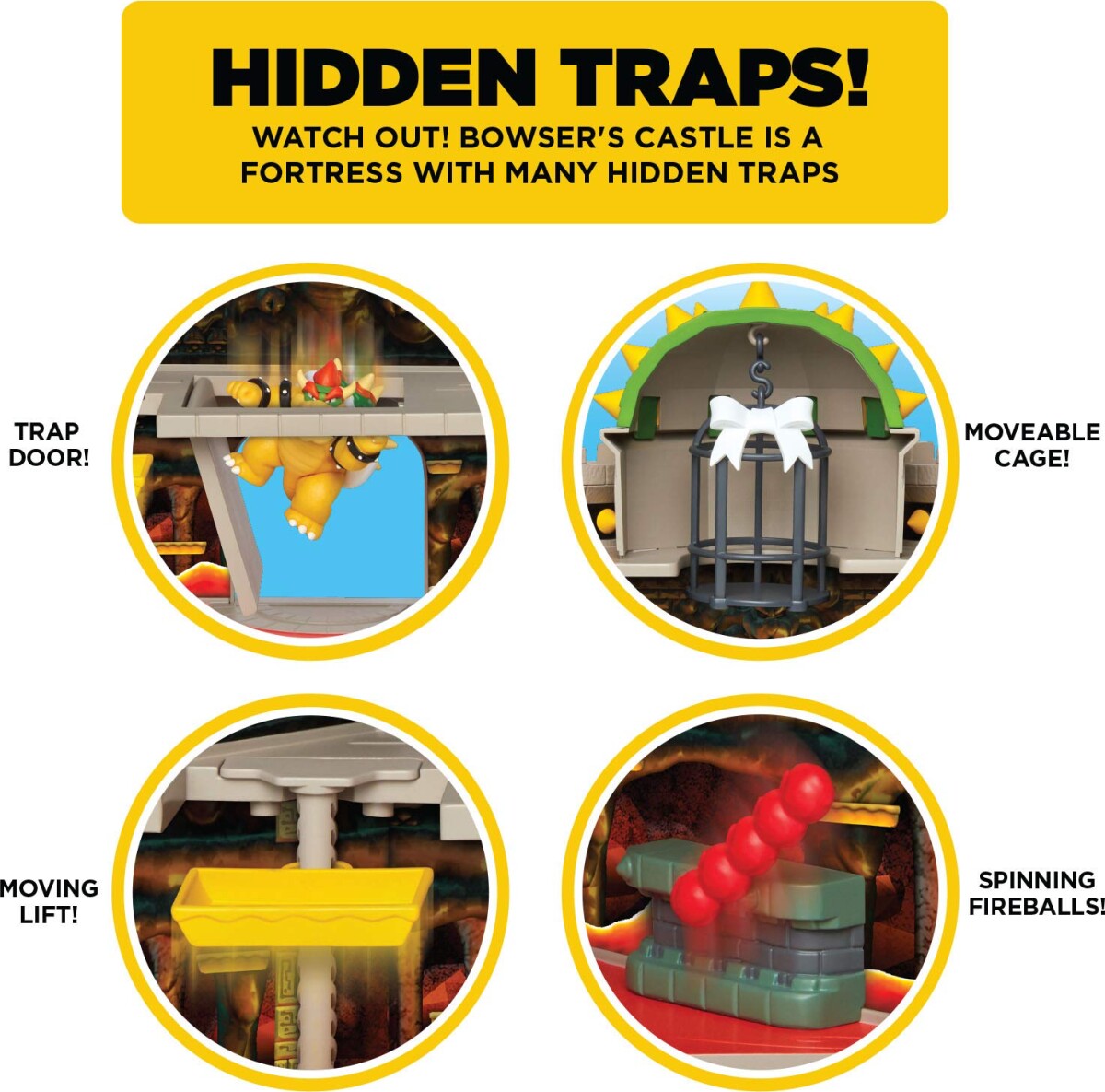 Nintendo - Bowser Castle Legesæt