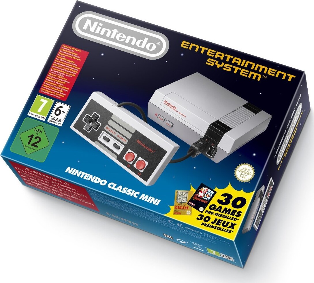 Beregn provokere Spektakulær Nintendo Classic Mini: Nintendo Entertainment System Nes | Se tilbud og køb  på Gucca.dk