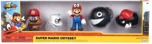 Nintendo - Super Mario Figure 5 Pack 6Cm 410422