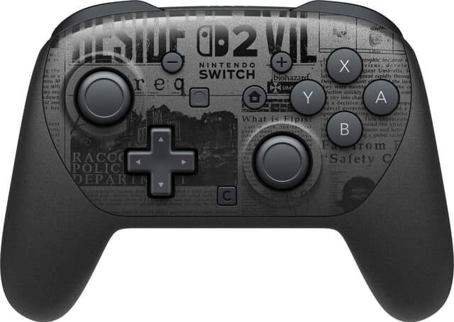 Nintendo Switch 2 Pro Controller Resident Evil Requiem Edition