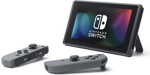 Nintendo Switch Console With Grey Joy-Con V2