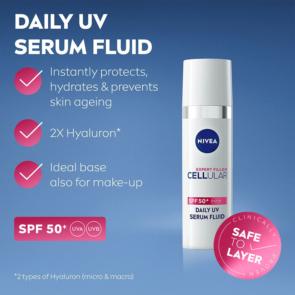 Nivea - Cellular Daily Uv Fluid Spf50 - 30 Ml