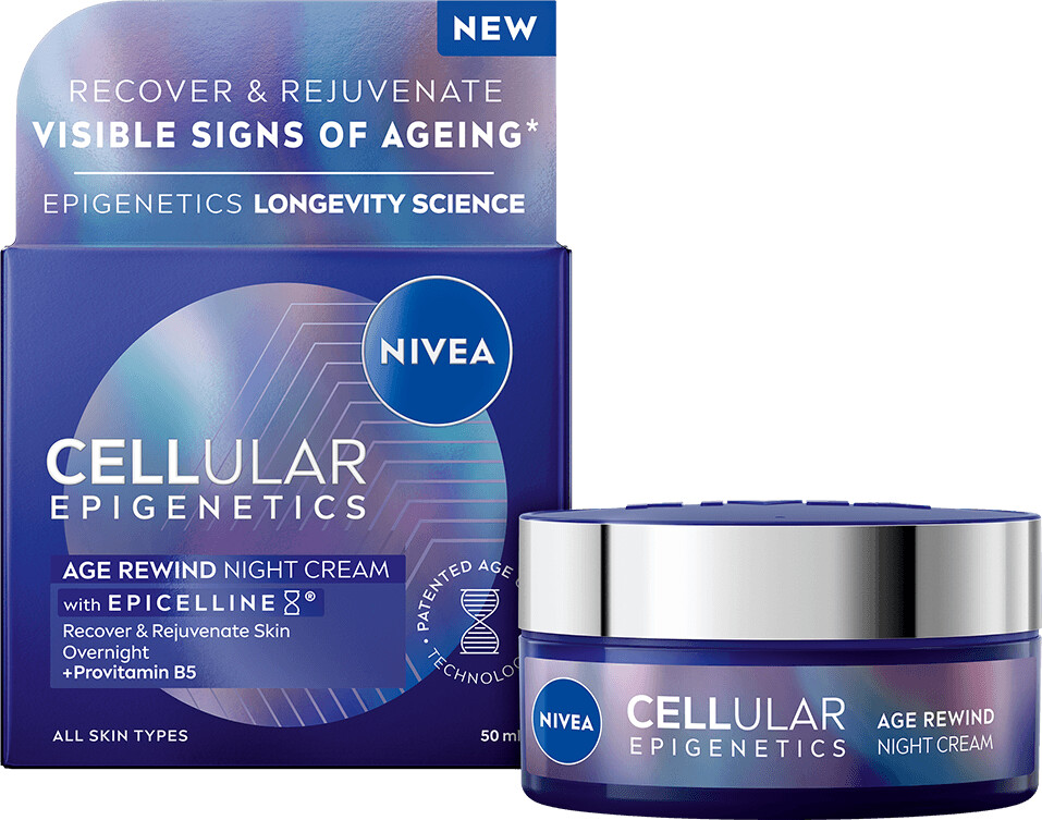 Nivea - Cellular Epigenetics Age Rewind Night Cream - 50 Ml