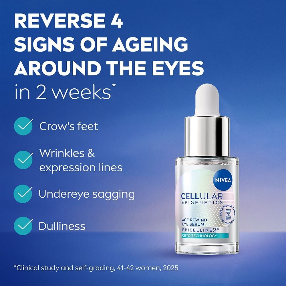 Nivea - Cellular Epigenetics Eye Awakening Cryo Serum - 15 Ml