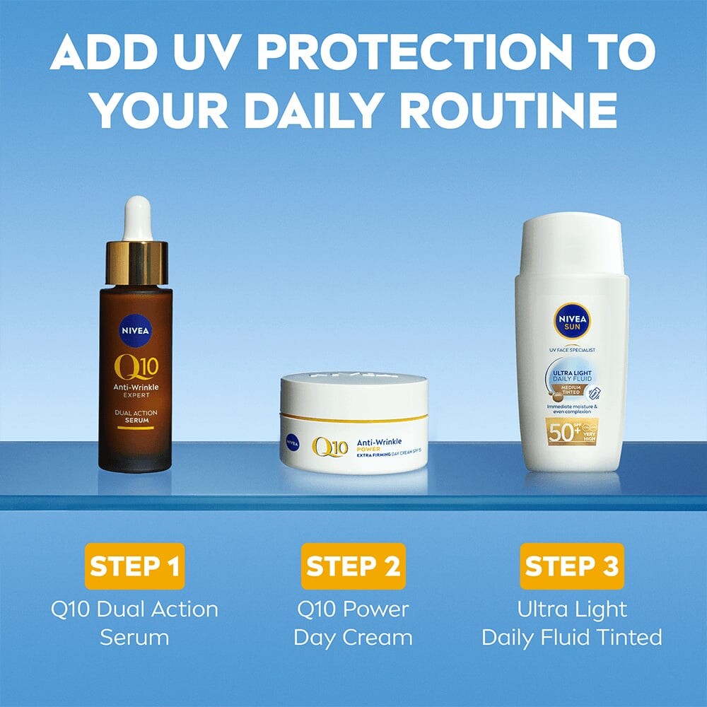 Nivea - Daily Fluid - Medium Tinted - 40 Ml