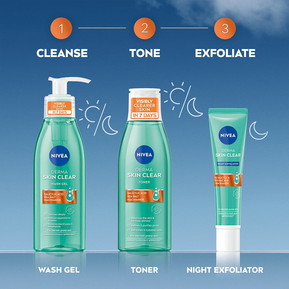 Nivea - Derma Activate Chemical Exfoliator - 40 Ml