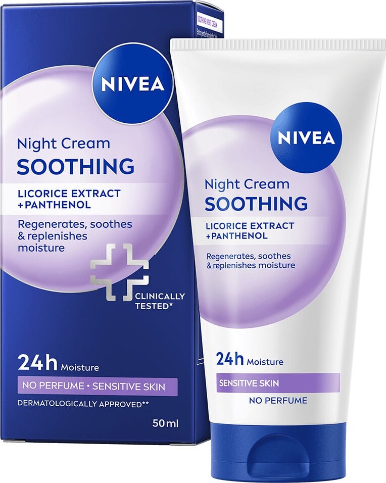 Nivea - Essentials Sensitive Night - 50 Ml
